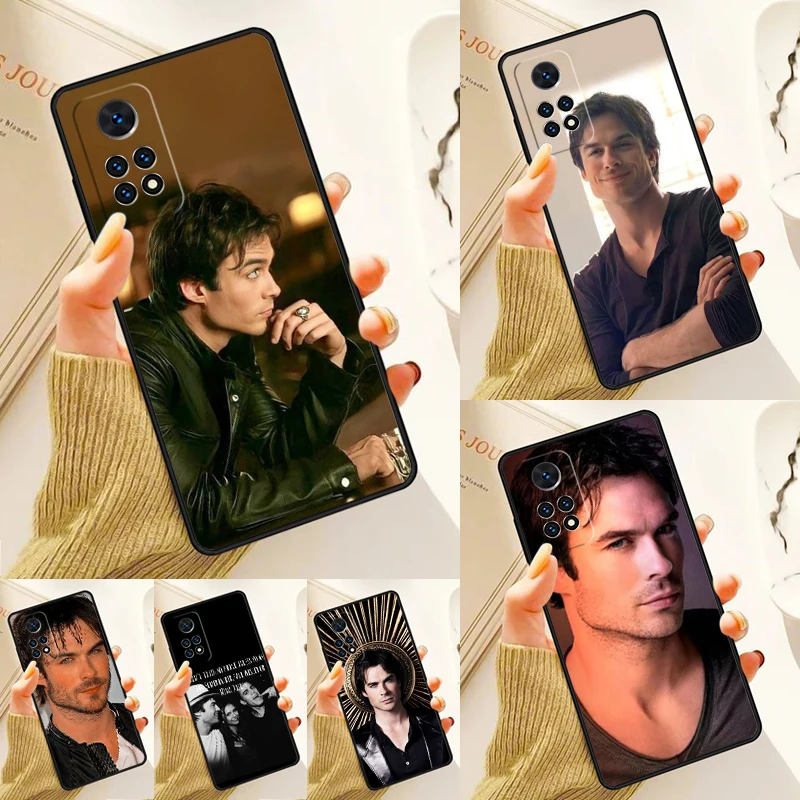 Hello Brother Damon Salvatore Vampire Diaries Case For Samsung Galaxy S24 Plus S23 S20 S21FE S22 Ultra Note 20 S9 Phone Coque