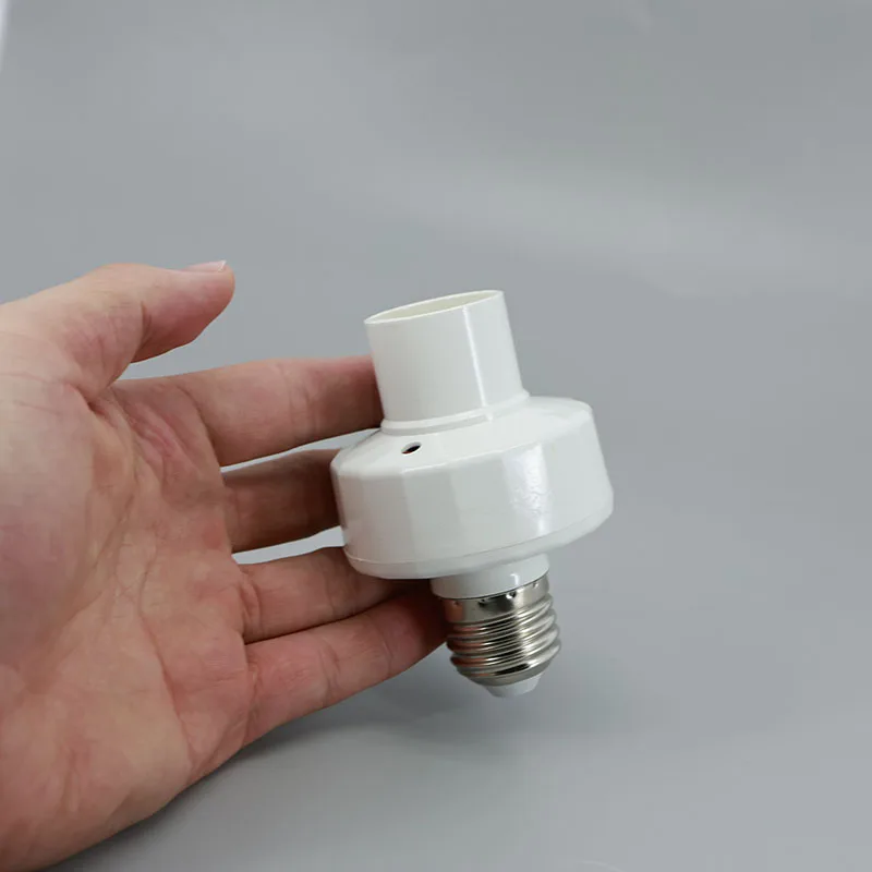 AC 85-265V Radar Sensor E27 Socket Smart Light Bulbs head Adapter Lamp Holder Base socket Light Switch 110V 220V U