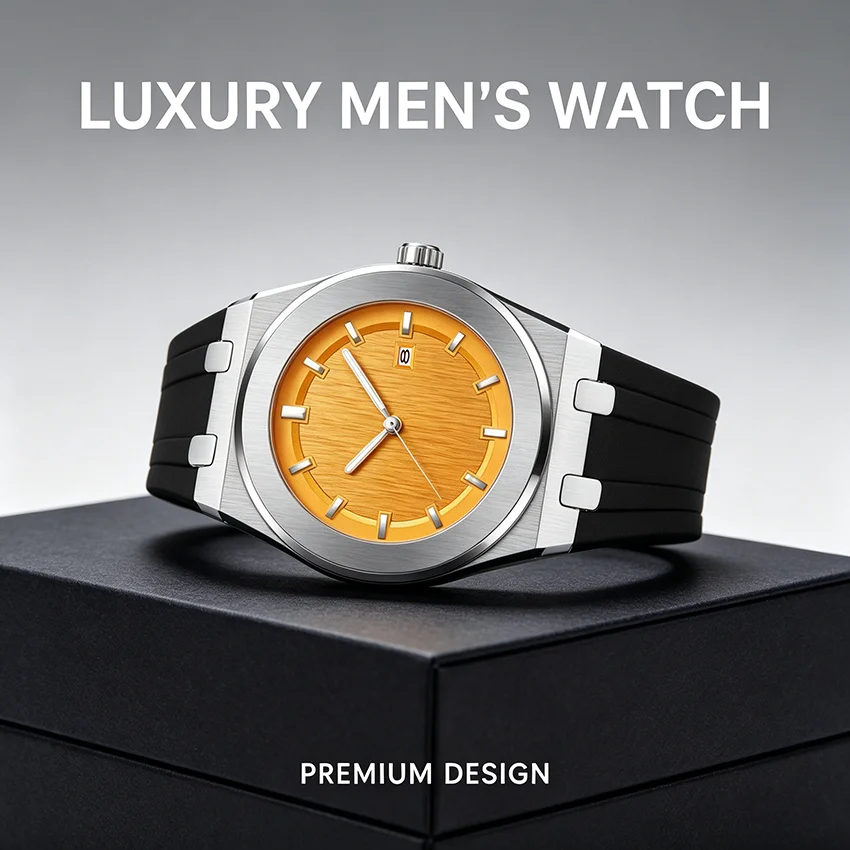 Factory Price Man Wristwatch Custom Logo Men's Watches Waterproof Luminous Chronograph Quartz Watch for Men