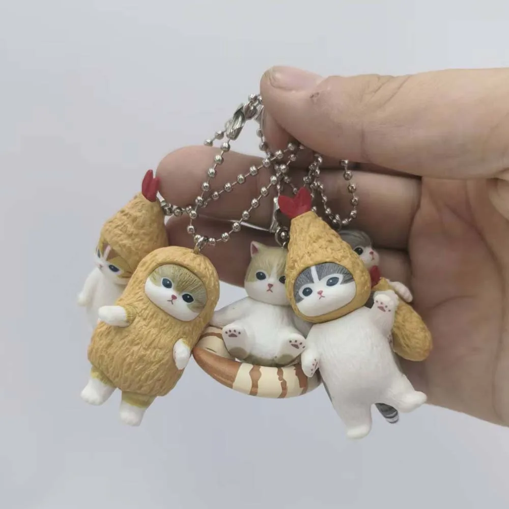 Mofusand Fried Shrimp Cat Blind Box Gift Cute Toys Pendant Girl's Gift Birthday Present Collectable Figurines Garage Kit - Image 6