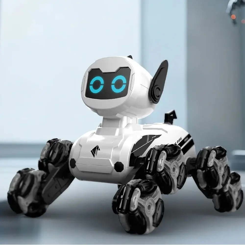 

Радиоуправляемая машинка-трансформер 8-колесный робот-собака для трюков и дрифта, 2.4G, игрушка для детей