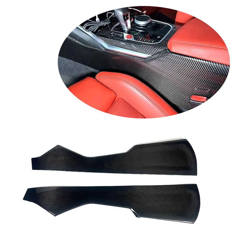 

G80 M3 Dry Carbon Fiber Console Center Trim Interior Kits for BMW G80 G82 M3 M4
