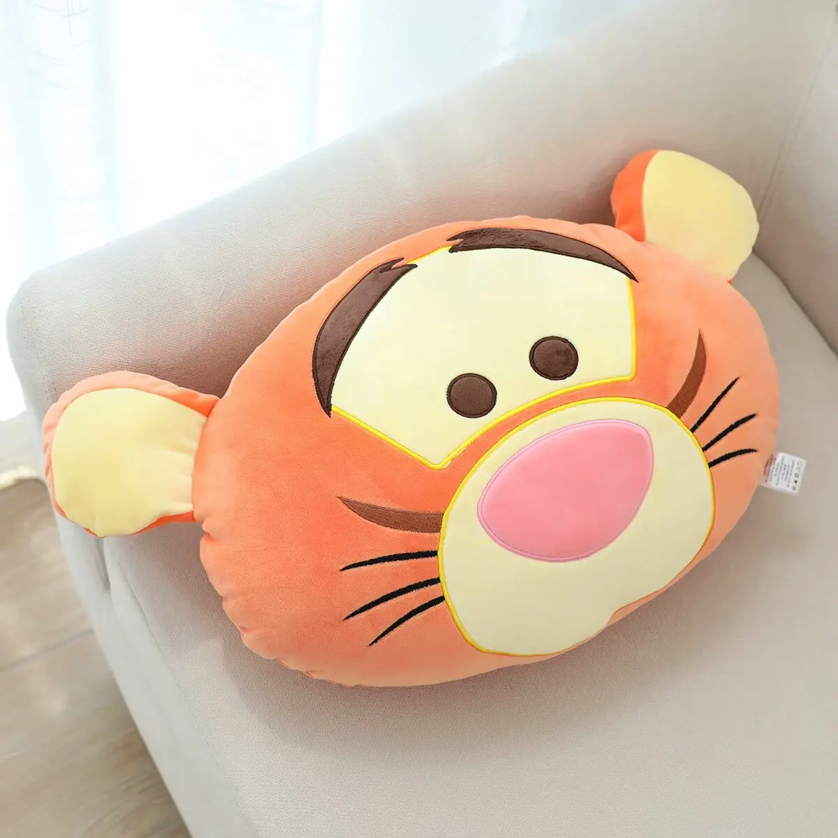 

Плюшевая игрушка Disney Tigger, очень мягкие плюшевые игрушки с изображением тигра, удобная подушка для спины, домашний декор, игрушка для сна, рождественские подарки