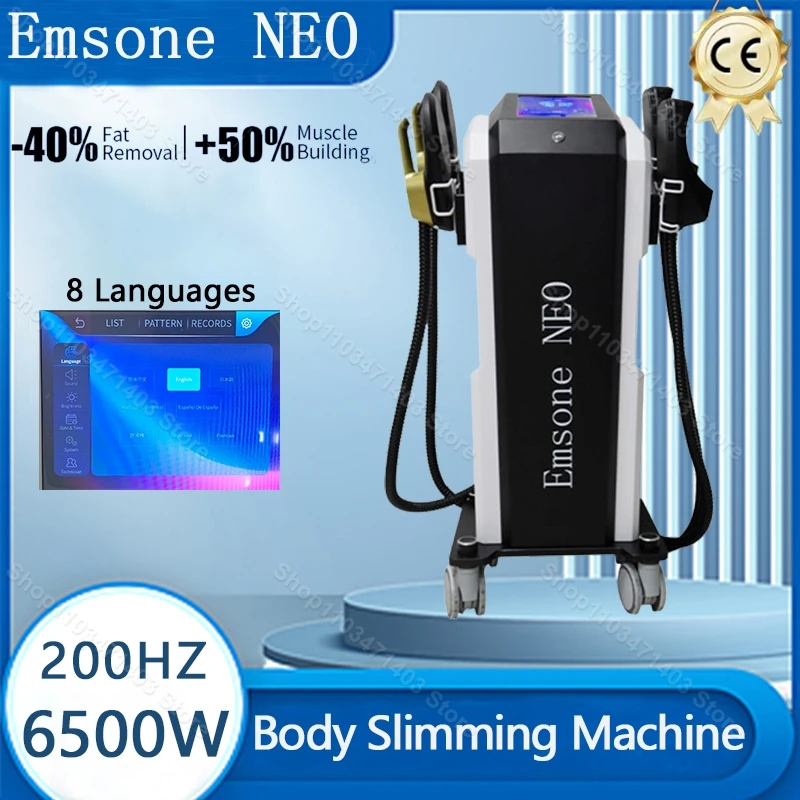 15 Tesla 6500W body Slimming Machine EMS muscle stimulation Emsone NEO Hi-emt Body Sculpture Pelvic Muscle Stimulator Salon