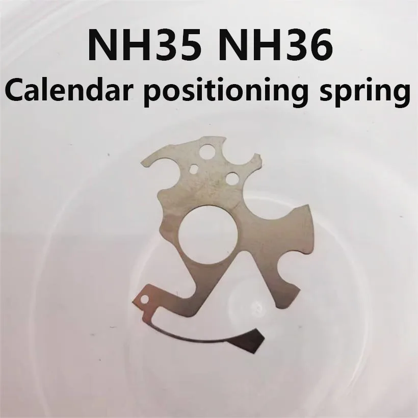 시계 액세서리, NH35 NH36 기계식 무브먼트 캘린더 포지셔닝 용수철 캘린더 포지셔닝 플레이트 수리 부품에 적합