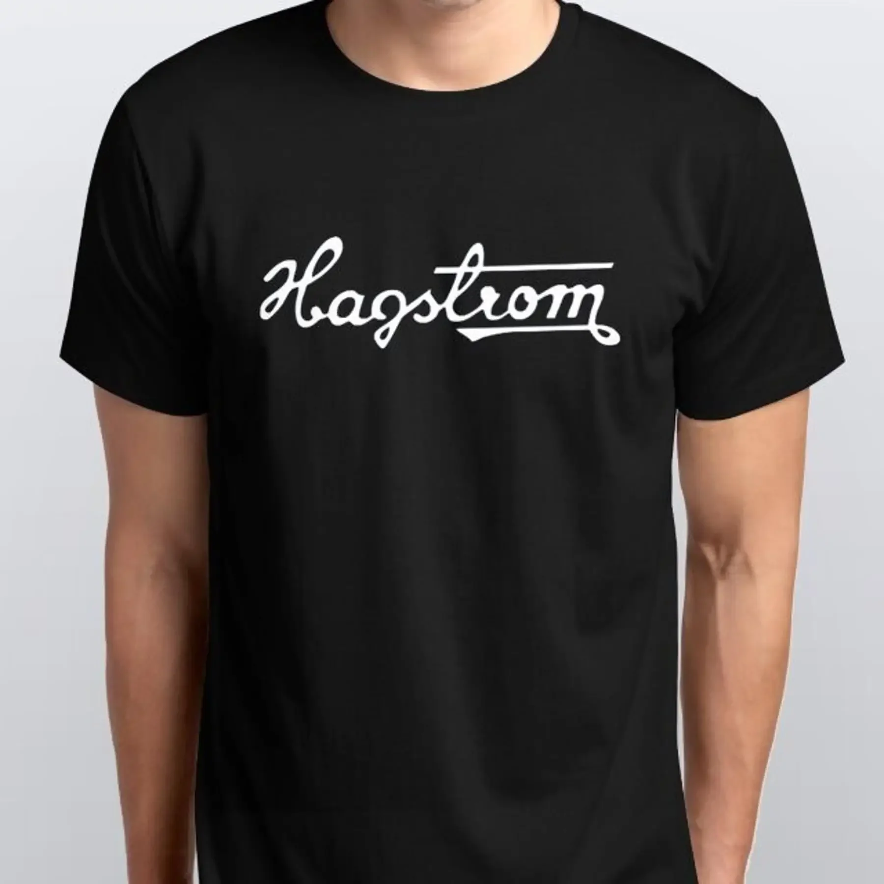 

HAGSTROM НОВАЯ ФУТБОЛКА размеры S M L XL XXL черный белый