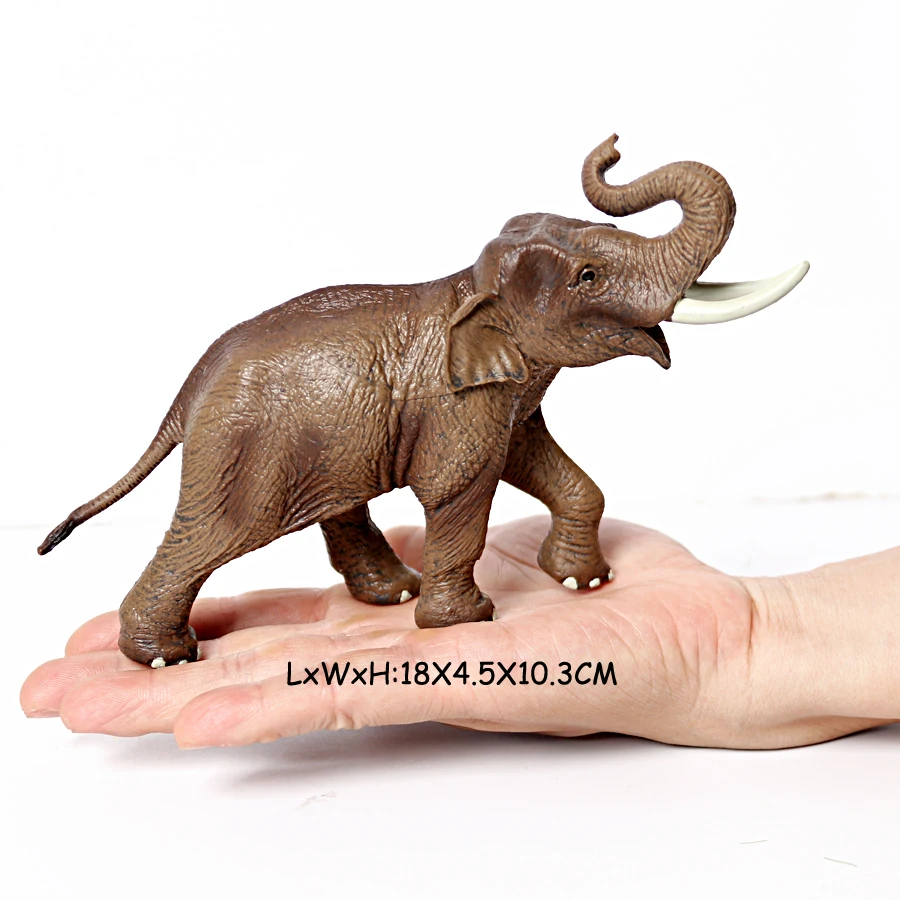 象の置物マンモスのおもちゃ動物フィギュアアクションフィギュア動物