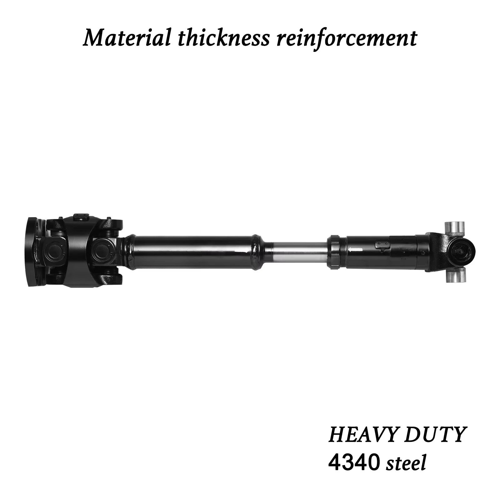 4x4 OFF Road High Strength Steel Rear 1350 Driveshaft W/ A/T for 2007-2018  Wrangler JK 2 Door Transmission Drive Shafts