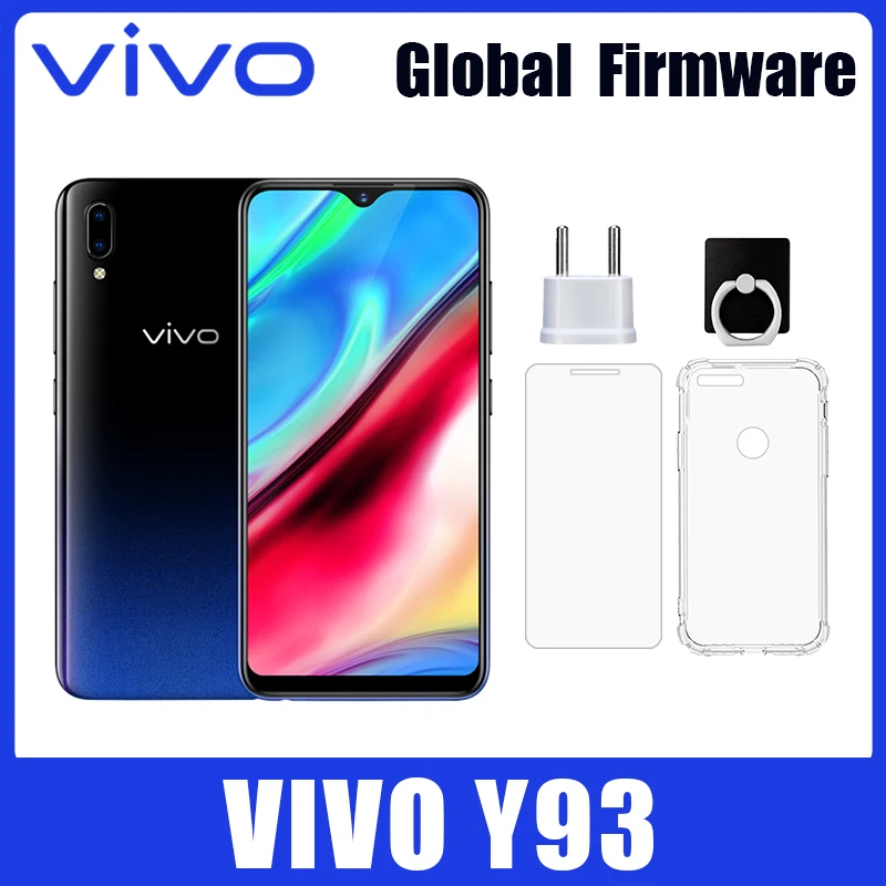 

Cellphone VIVO Y93 Smartphone ,64G ROM Octa core Android 8.1 6.2'' 13MP+2.0MP Camera Face ID cellphones Dual SIM (Random color)