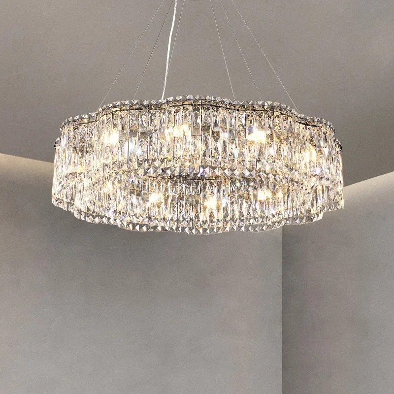 

Modern LED Flower Ring Ceiling Chandeliers Luxury Living Dining Room Pendant Lamp Home Decor Hanging Light Luster Fixtures