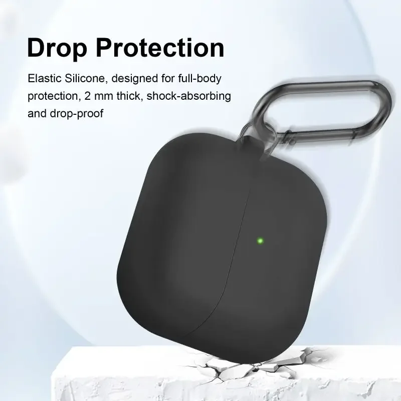 غطاء حماية لسماعات الأذن لهاتف سامسونج جالاكسي بادز 3 برو، غطاء حماية لسماعات الرأس من السيليكون الناعم، غطاء حماية لـ Skin Buds3 Box