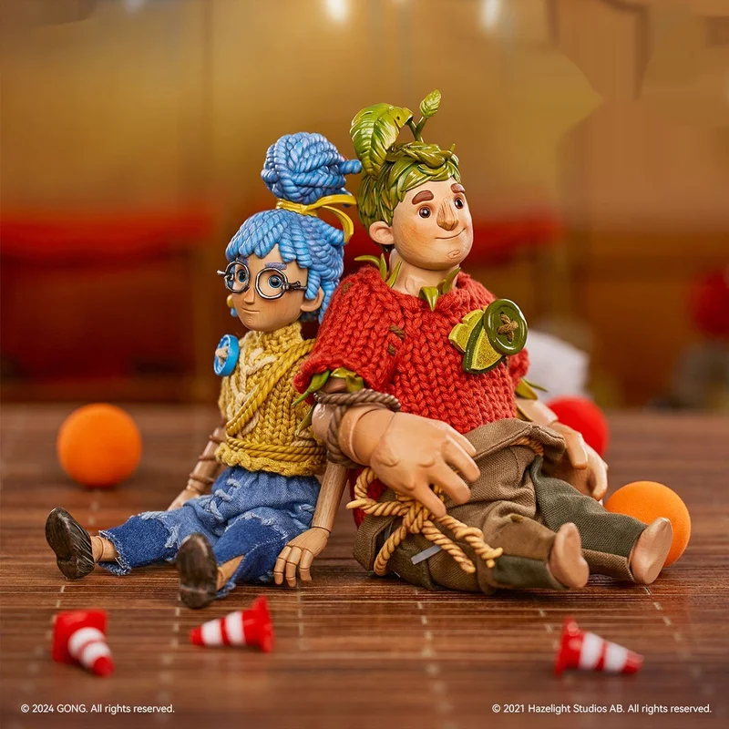 

GONG It Takes Two Posable Cloth Outfit Action Figure Game Collection Collectible For Game Collectors And Gaming Enthusiasts