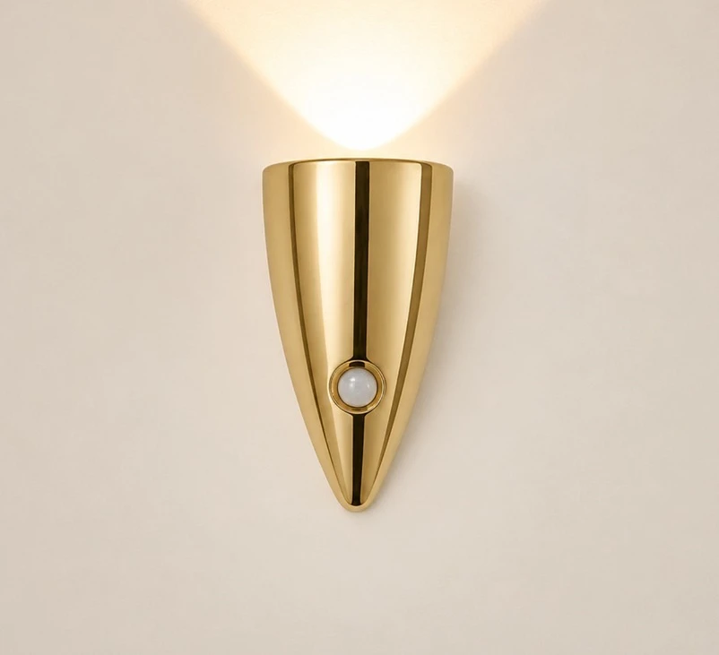 New hourglass wall light night light human body induction wiring-free magnetic base special dimming