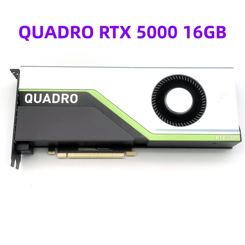 QUADRO RTX 5000 16GB graphics card real-time ray tracing modeling and rendering 3D production light and shadow tracing RTX5000