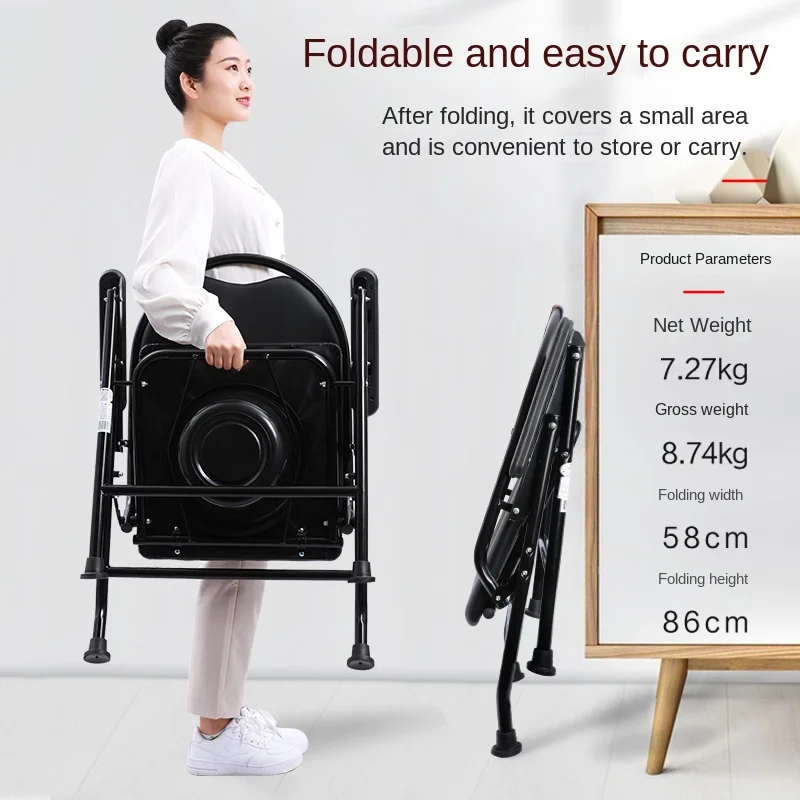 Cheap Price Lightweight Durable Aluminium Alloy Shock Absorption Foldable Car Trunk Manual Wheelchair For Elderly