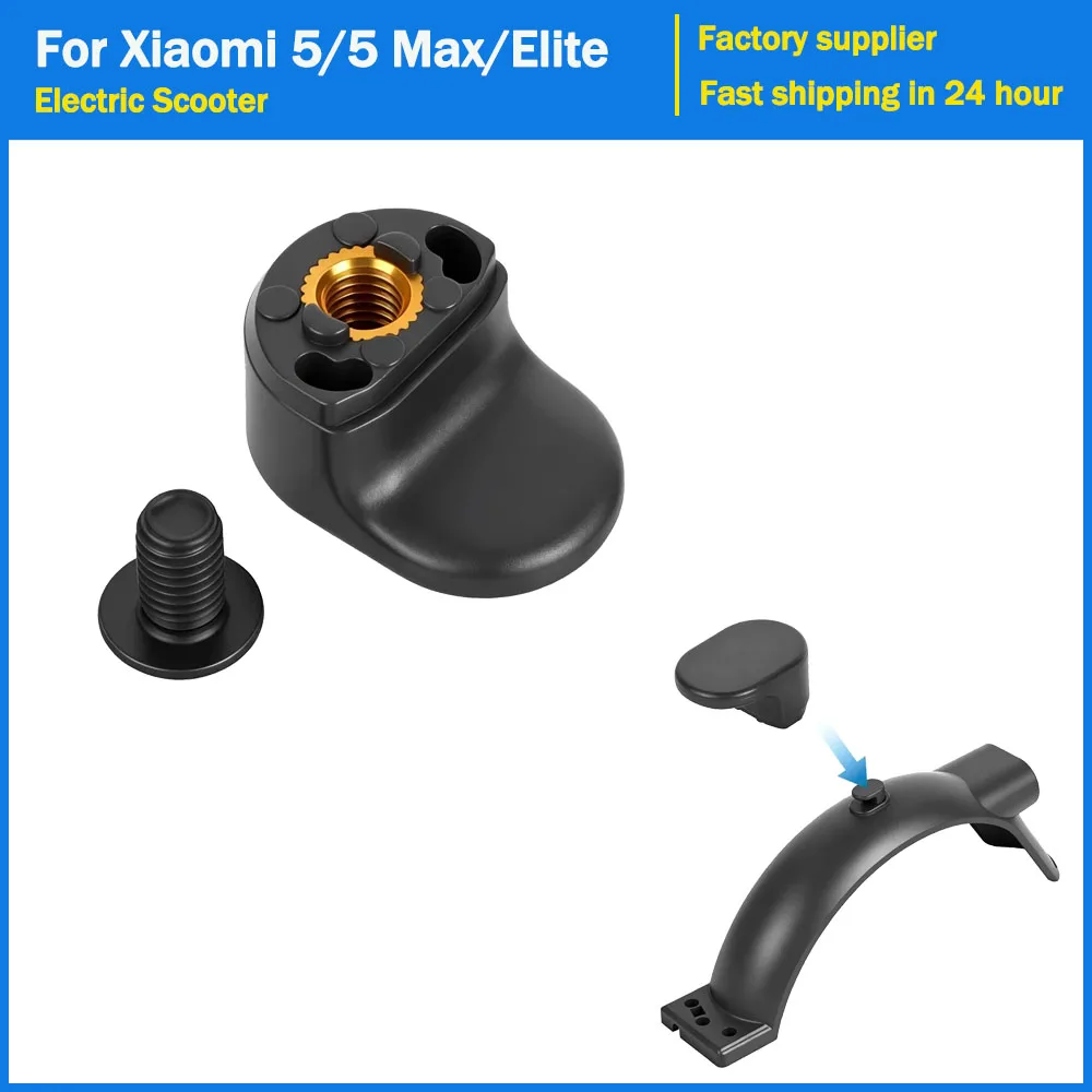 10PCS Kotflügel Hinten Falten Haken für Xiaomi 5 5 Max Elite Elektrische Roller Mudapron Klapp Haken Schrauben Kickscooter Zubehör teile