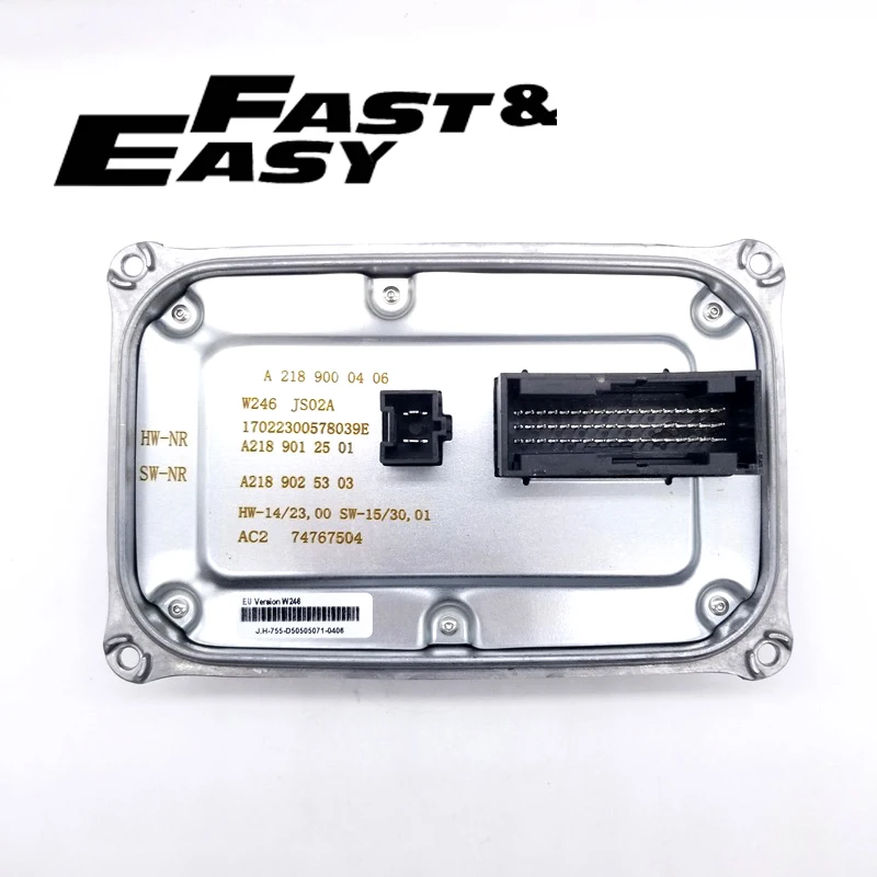 

OEM A2189000406 A218 900 04 06 Pre-coded LED headlight driver module control computer ballast for Benz B class W246 2014-2018