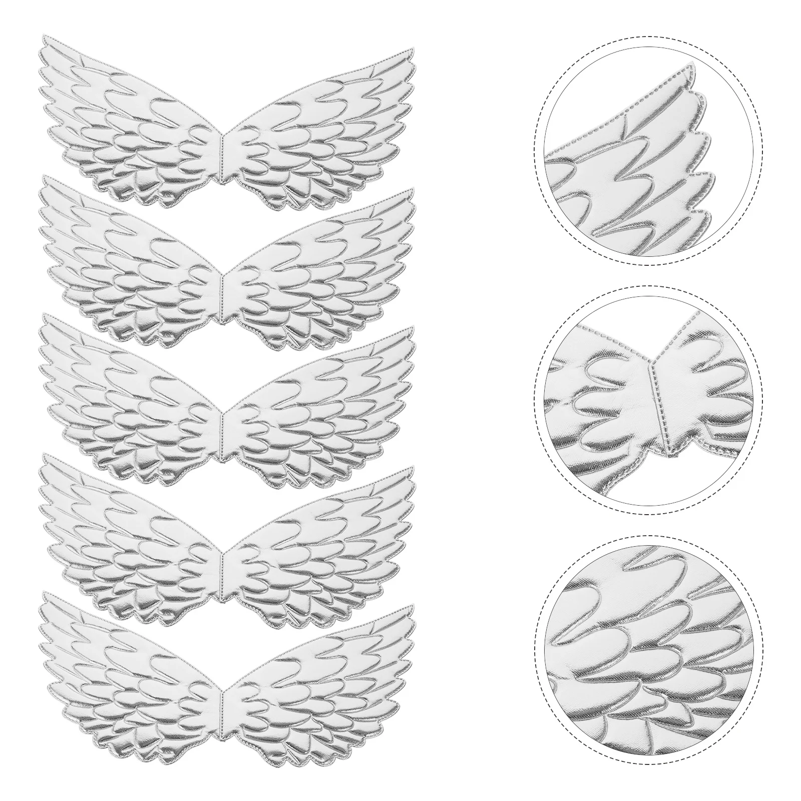 5 قطع من أجنحة يونيكورن الإبداعية لوازم أزياء مميزة أداء أنيق جناح بلوم للحفلات المسرحية #2