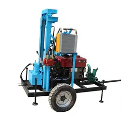 Top Quality Machine Diesel Hydraulic Drilling Drill Rig For Water Well Installment Order Deposit