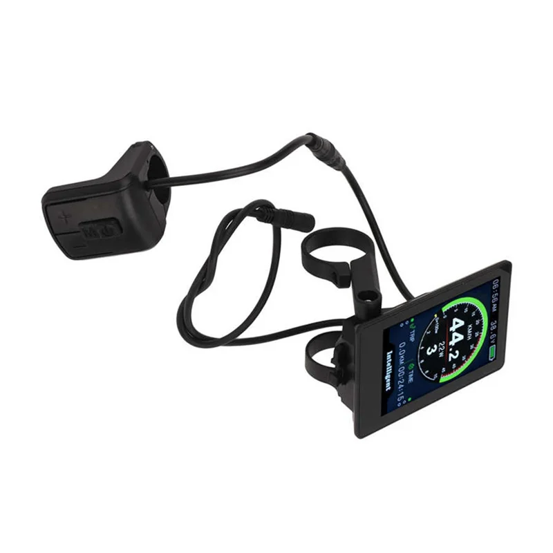 AA26P 860C دراجة كهربائية كامل اللون شاشة الكريستال السائل لسلسلة بافانغ منتصف محرك المحرك عدة 3.5 بوصة IPS IP65 مقاوم للماء