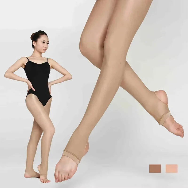 

Women Oil Shiny T-crotch 40D Pantyhose Yoga Aerobics Pearlescent Socks Sexy Stocking Dance Fitness Leggings Lingerie Tights