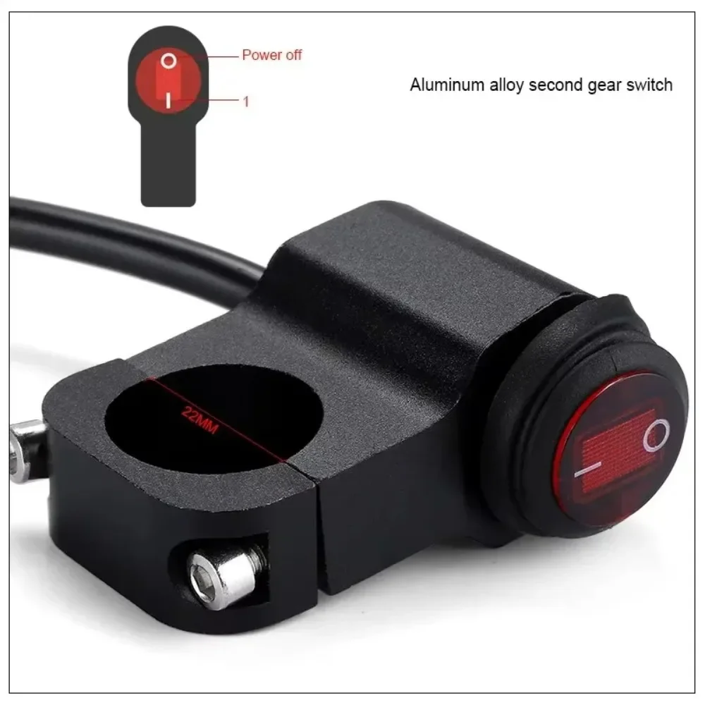 

Motorcycle Headlights Spotlight Wire Cable Switch Kit 1.6M 2.2M for Led Work Light Relay Wiring Harness Car Auto Led