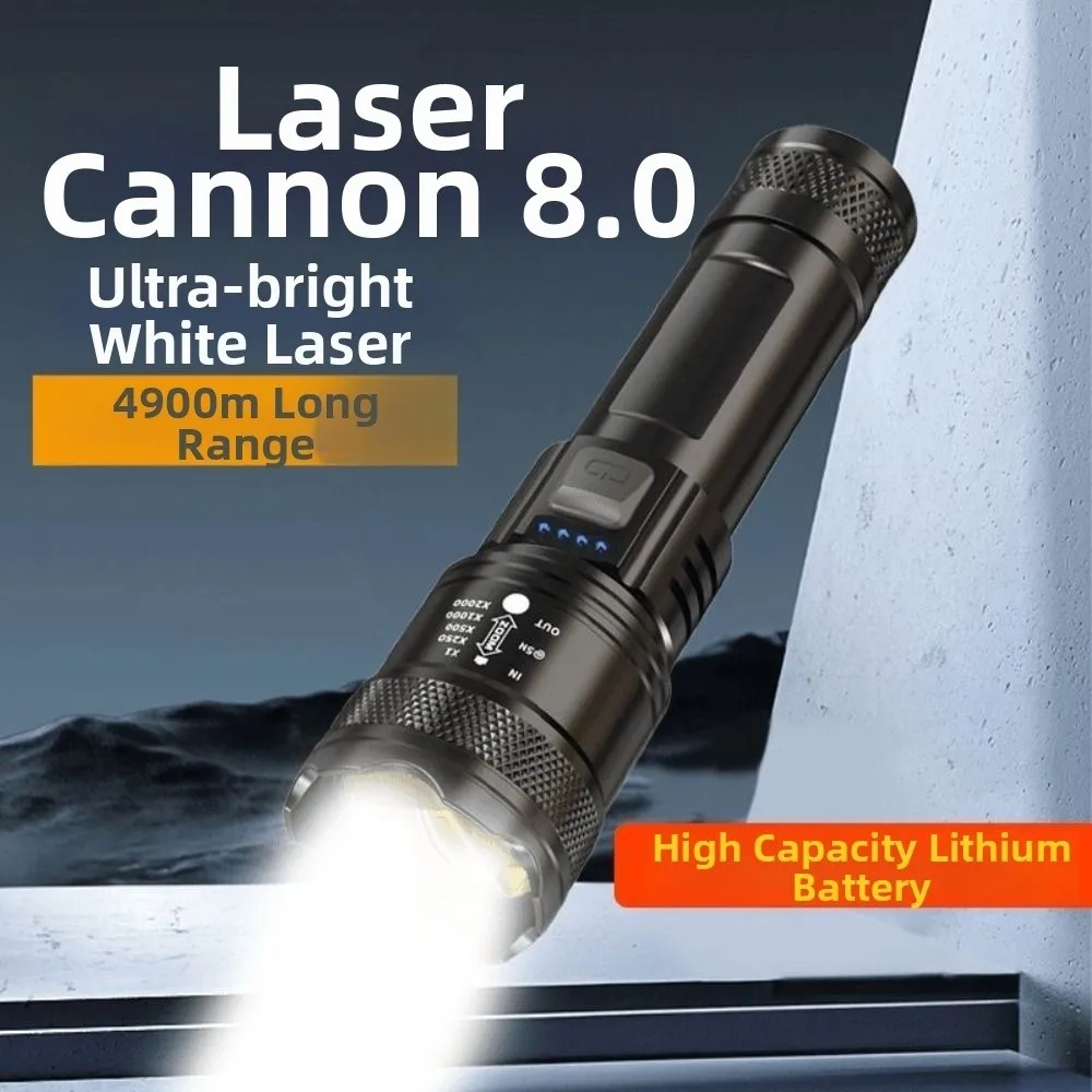 

Super Bright Strong LED Flashlight Rechargeable 3 Modes Zoomable Flashlight Portable Waterproof Outdoor Camping Light Outdoor