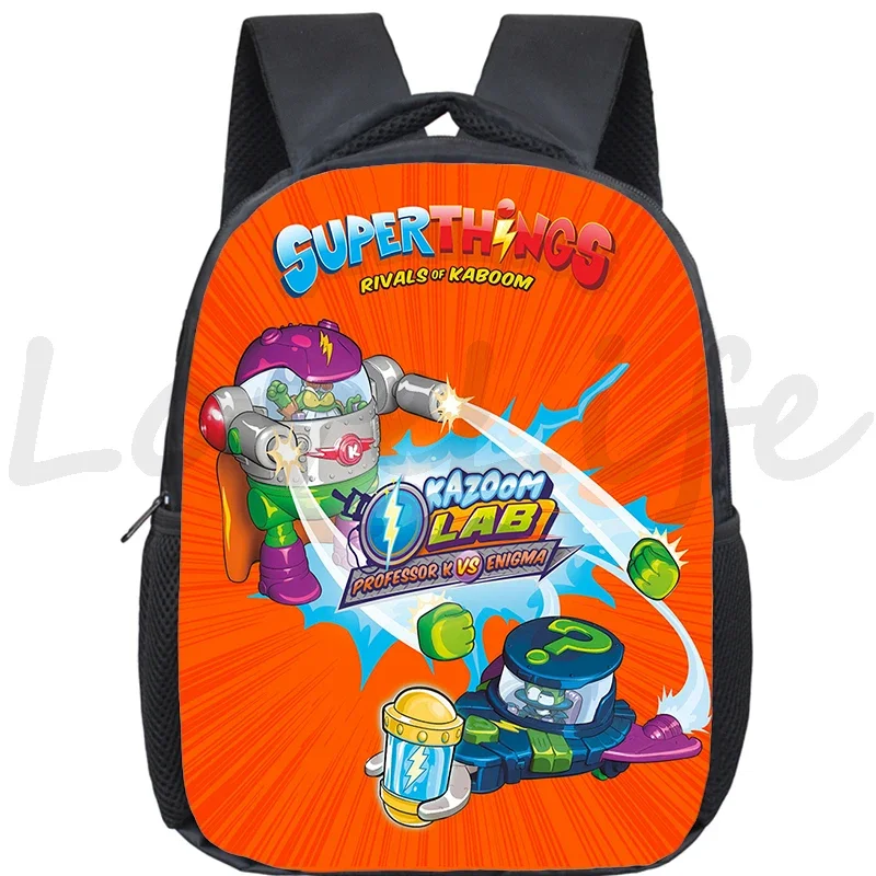 Super Things Backpack Schoolbag Children Super Zings Kindergarten Bags Bookbag Child Primary boys girl School Gift Mini Rucksack