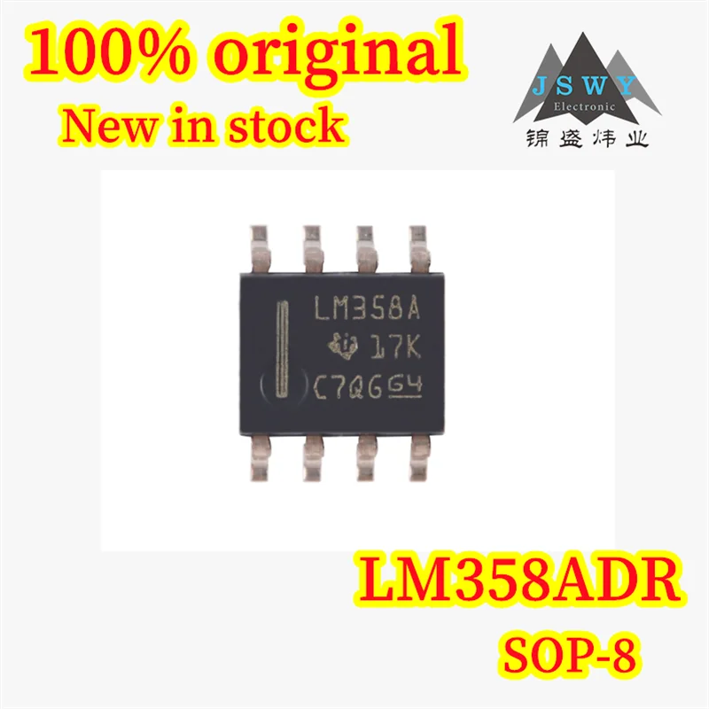 

(100/500pcs) LM358ADR LM358A SOP-8 Dual Operational Amplifier Spot New 100% Original