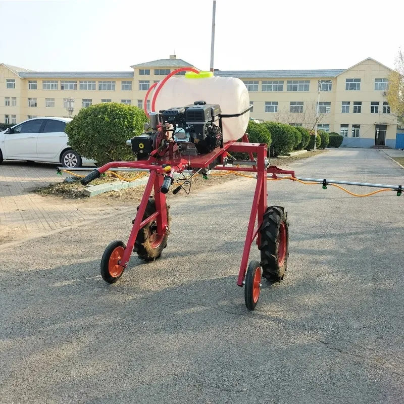 100L Hand Push Boom Sprayer with Engine Power for Garden Spraying - Efficient Garden Care Machine