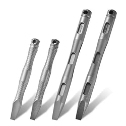 Titanium Alloy Crowbar Portable Keychain Pen Bottle Opener Pry Bar Window Breaker Unpacking Multifunctional  EDC Tool