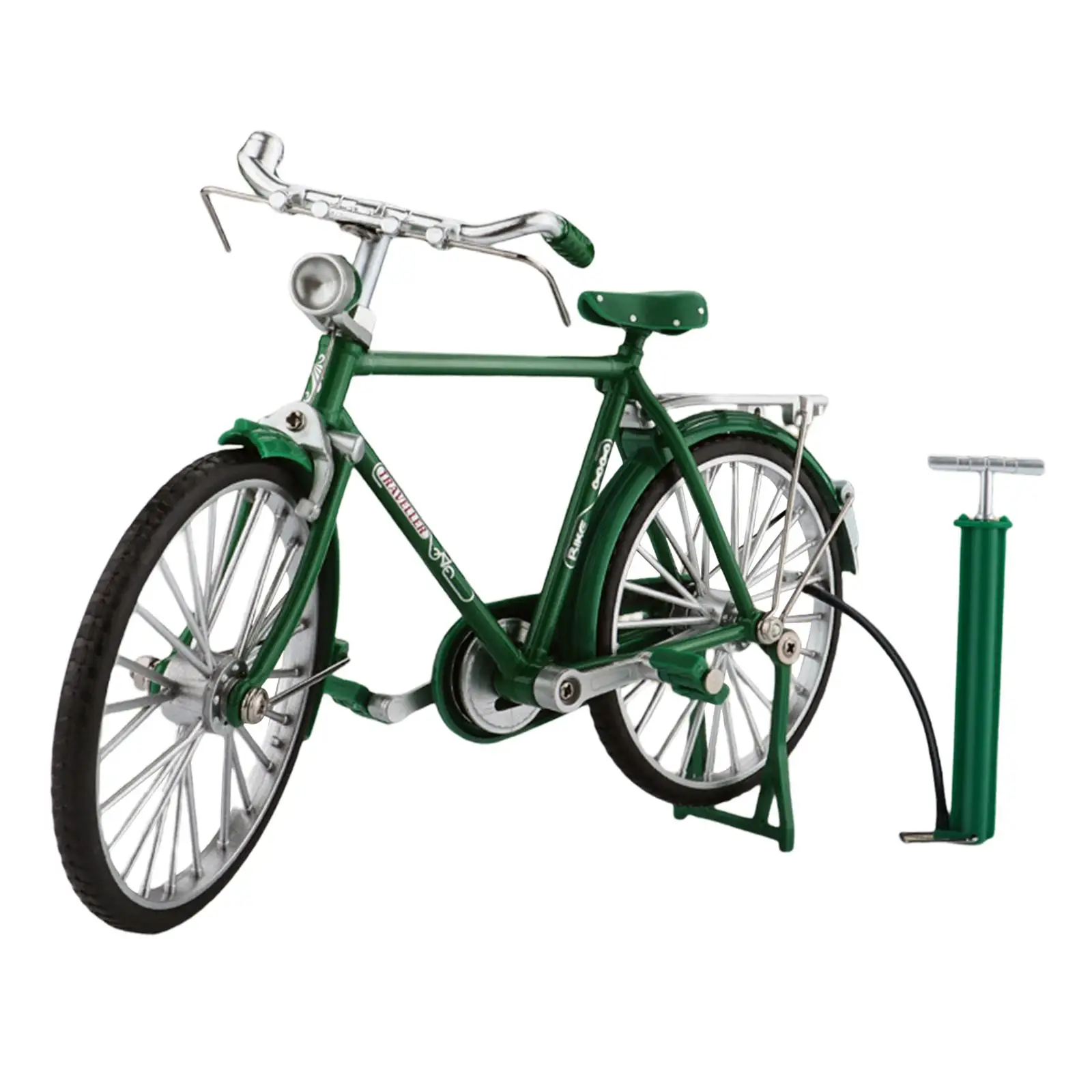 

1:10 Simulation Bike Model Finger Bike Alloy Classical Bike Toy Retro Bicycle Model Decoration for Indoor home Adults Decor