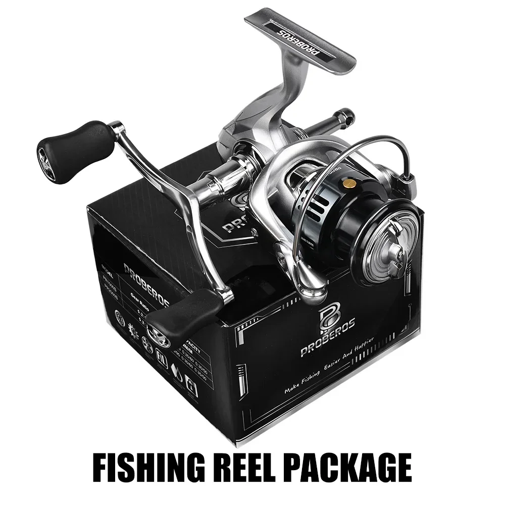 VWVIVIDWORLD,Balance Fishing Reel,Double Rocker Arm,5.2:1 High Speed, 7+1 BB,Spinning Reel, Suit Saltwater,Suit Casting Reel