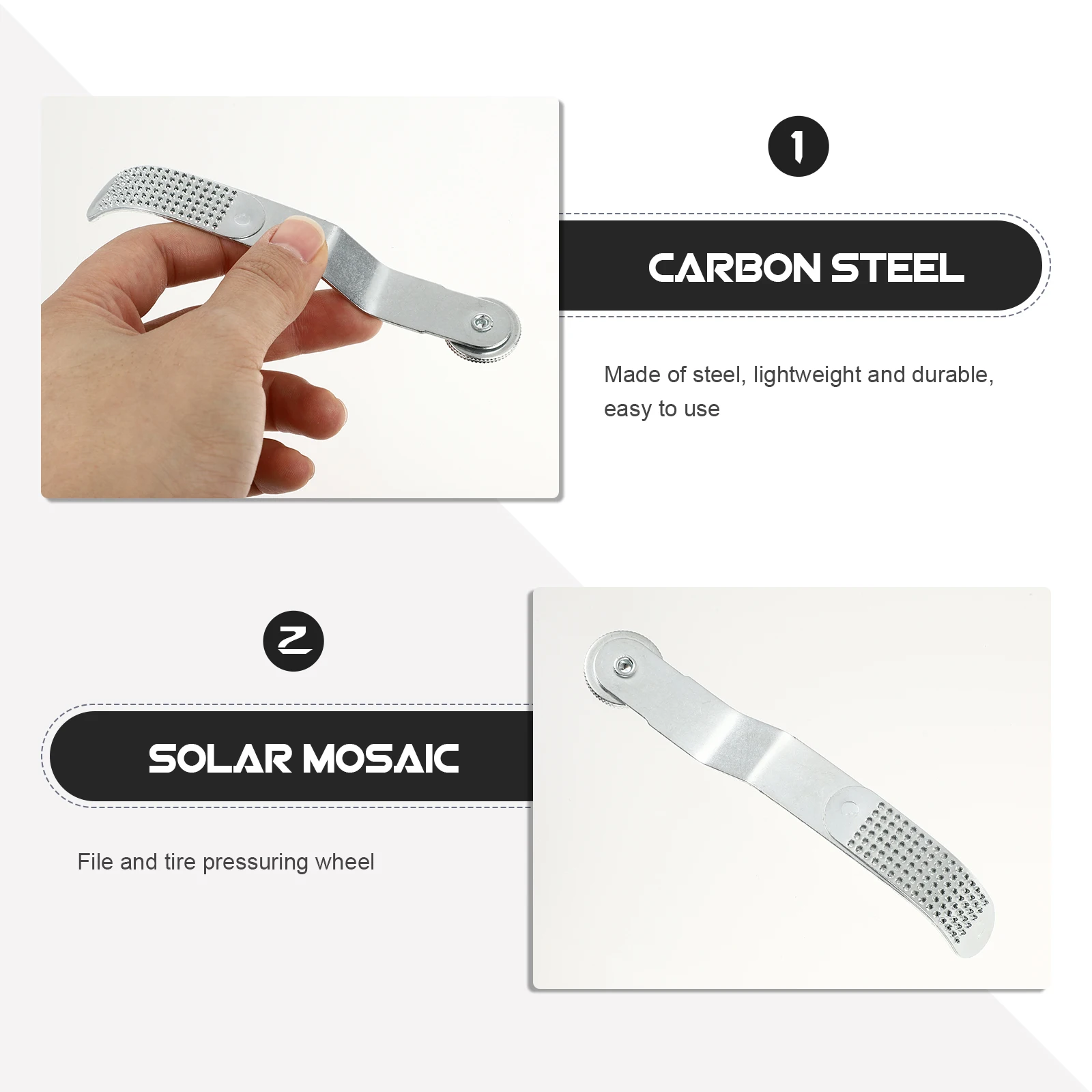 

Tire Repair Tool Steel Bike Tire Patch Stick File Pressure Wheel Durable Lightweight Clear Hole Buffer for All Bikes Tyre