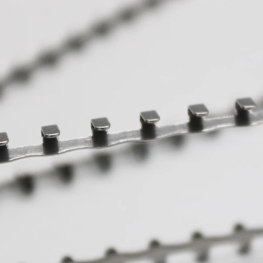 

4Pcs/bag Dental Arch Splint Orthodontic Jaw Fracture Accessories Autoclaved Steel Disposable Dentistry Ortho Arch Bar