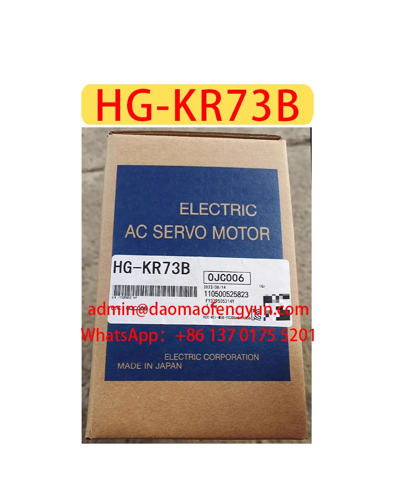 HG-KR73B Brand New Servo Motor Original Genuine，Fast shipping