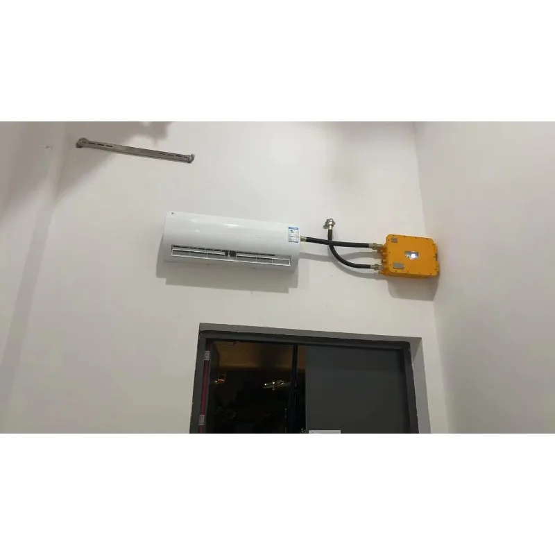 12000BTU split wall-mounted explosion-proof air conditioner, with motor and pump, suitable for paint mixing workshops