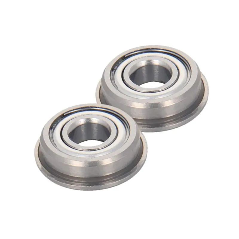 2/5PCS Bearing 10x19x5 mm Flange Bearing F6800 F6801 F6802 F6803 F6804 F6805 F6806 F6807 ZZ ZZ Z 2Z Deep Groove Ball Bearings