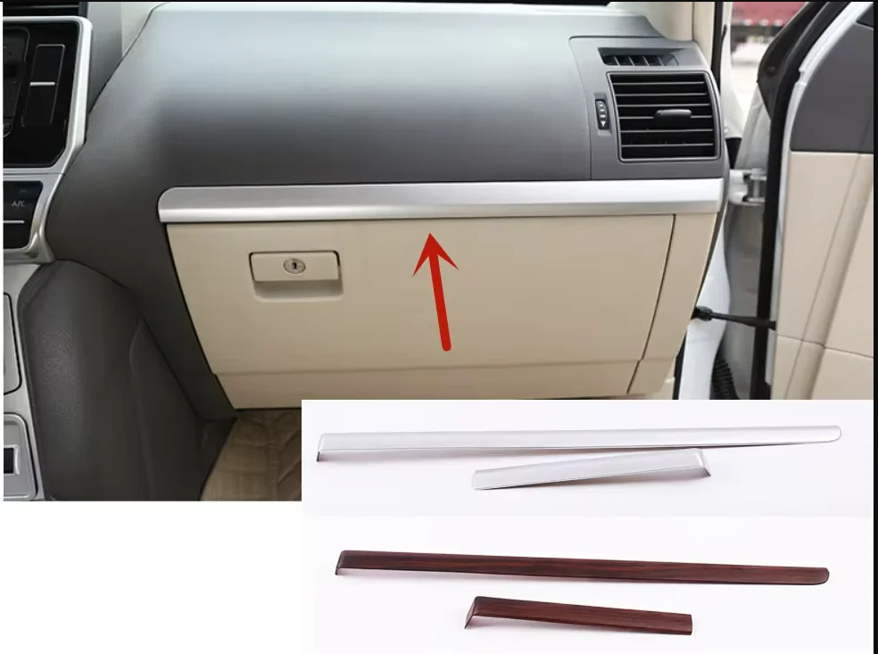 for Toyota Land Cruiser Prado J150 150 Car central console Dashboard Trims Decorative Interior Accessories 2018 2019 2020 2021