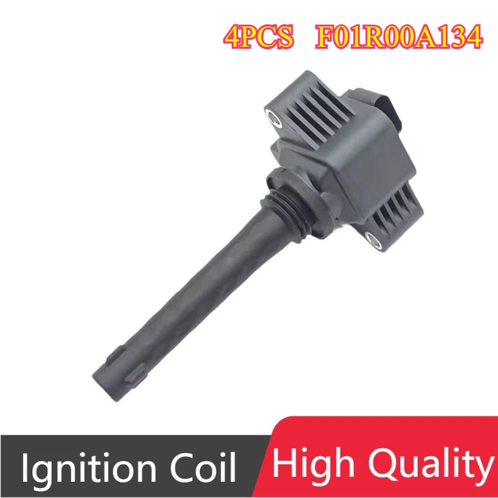 

4 шт. F01R00A134 F4J163705110AB катушка зажигания для Chery Arrizo 5 6 GX Tiggo 5x 7 8 Pro Omoda Kaiyi Jetour X70 X90 Exeed TX TXL LX