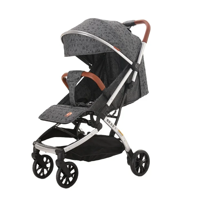 

Light weight one hand auto folding baby stroller/cabin size pushchair