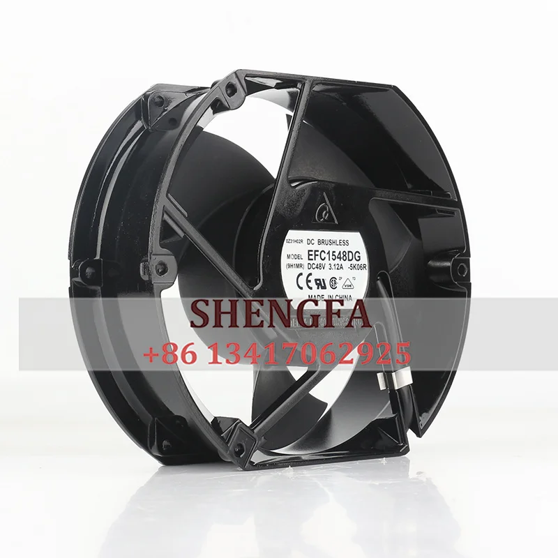 Delta 12V 24V DC48V EFC1548DG  3.12A 17251 172X150X51mm 17cm Large air volume double ball  exhaust  cooling fan