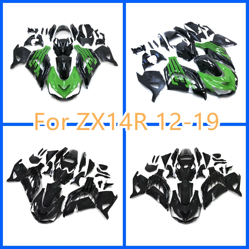 

For 2012-2019 ZX 14R Kawasaki ZX-14R 12-19 Motorcycle Fairing Kits ABS Road Racing Body Repair Aftermarket Parts Free Custom