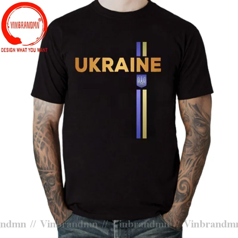 Zelensky Ukraine Map Flag T Shirt Ukrainian Emblem Logo T-Shirt Ukrainian Patriotic T Shirts Casual Cotton Vintage Print Clothes