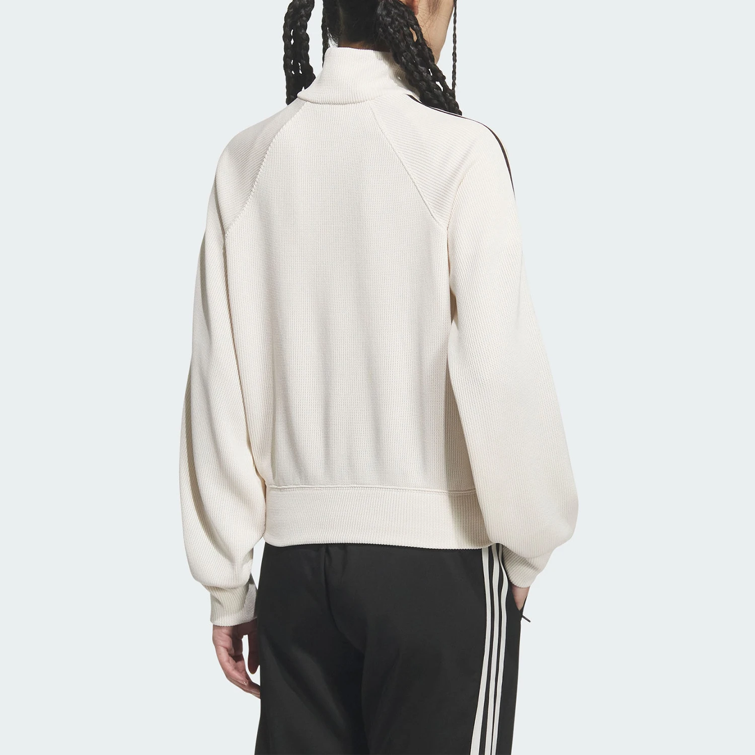 Adidas genuine clover new women's beige brown jacket jacket KQ5490
