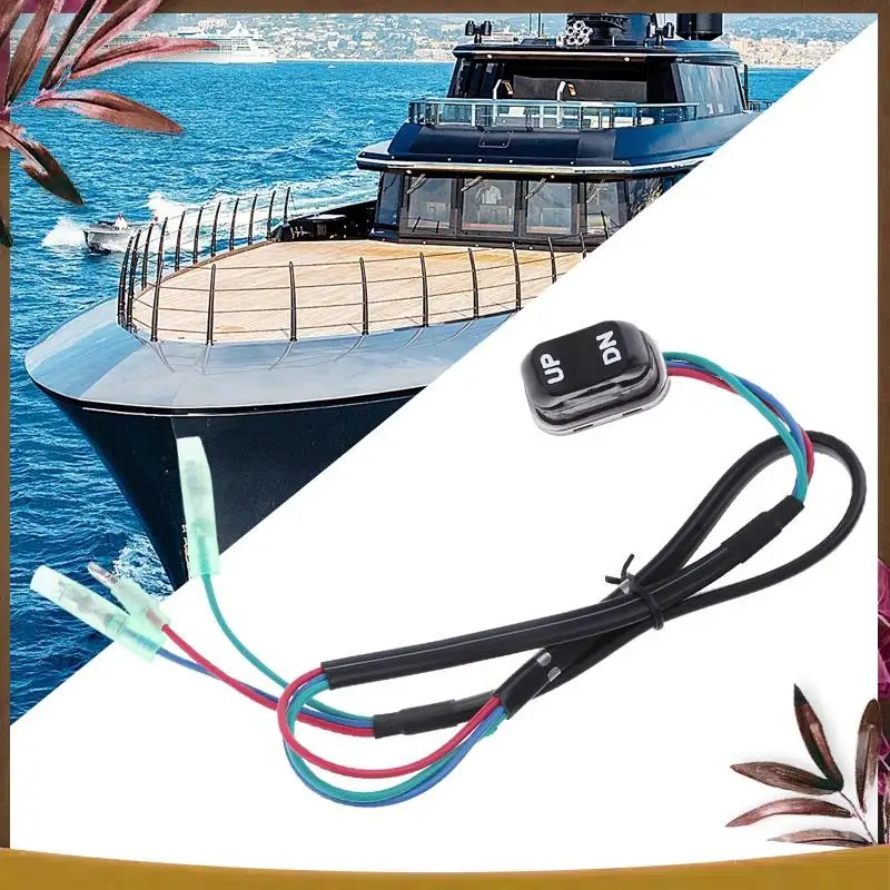 

AB59-Boat Trim & Tilt Switch Assembly For Yamaha 4 Stroke Motor Outboard Remote Controller 703-82563-02-00 703-82563-01