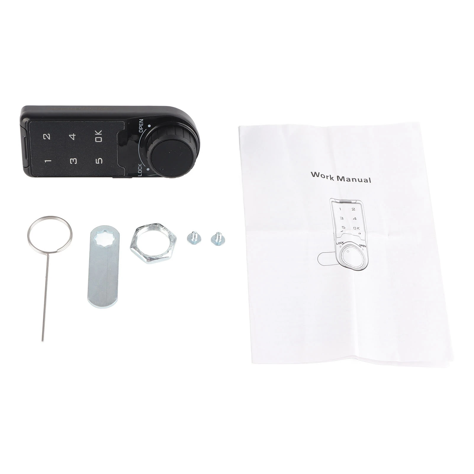 Touch Keypad Password Key Access Lock Digital Electronic Security Cabinet Coded Locker Touch Keypad Lock Electric Coded Lock