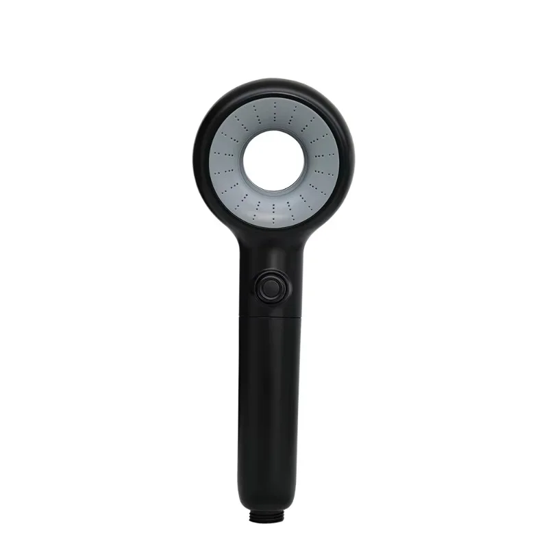 Modern Handheld Multifunctional Pressurized Shower Head Contemporary ABS Single Rain Massage Patterns-Available