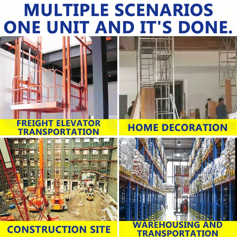 Wireless Frequency Conversion Remote Control Small Crane Electric Hoist Winch Aluminum Shell Household Lifting Transportation