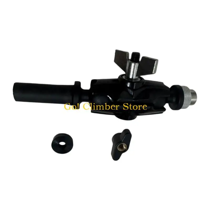 Q84C Percussion Phone Tablet Extension Mount Metal Clamp Lock Holder Drum Practice Phone Tablet Mount with Metal Clamp Lock